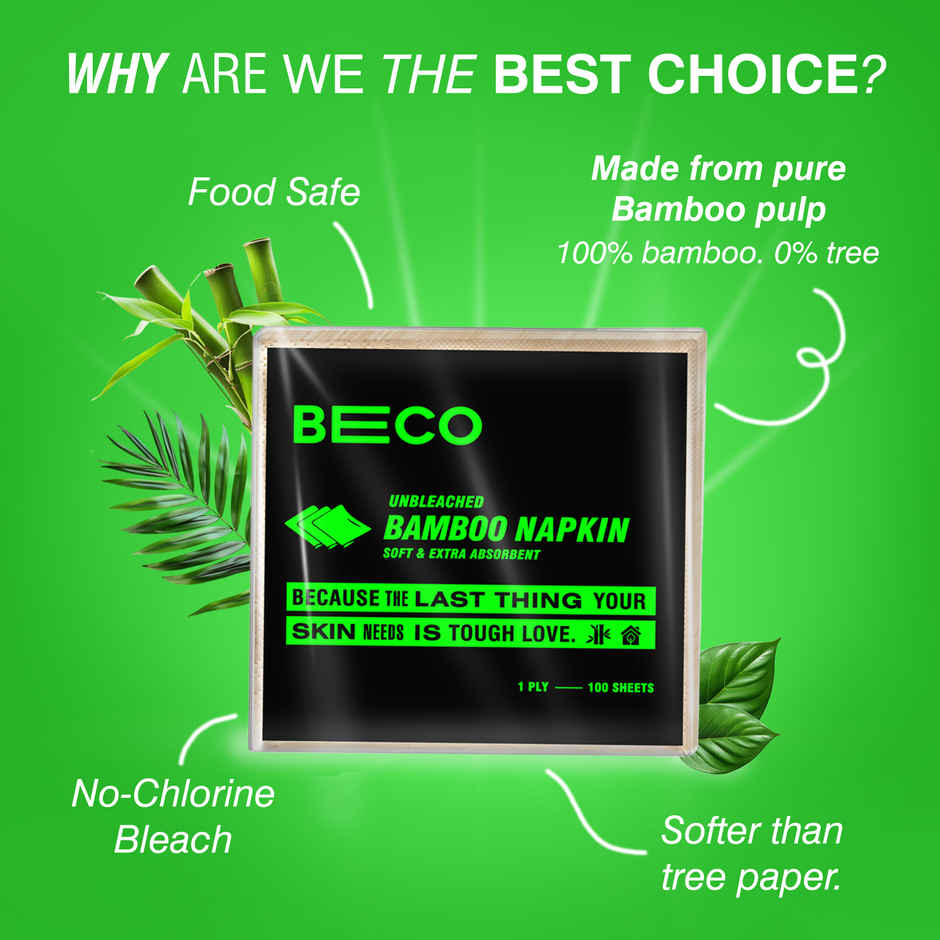 BECO Serving Cocktail Napkin Bamboo