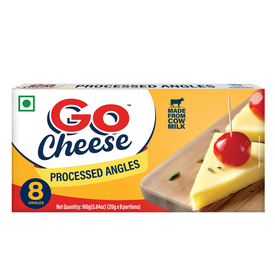 Go Cheese Processed Angles Plain