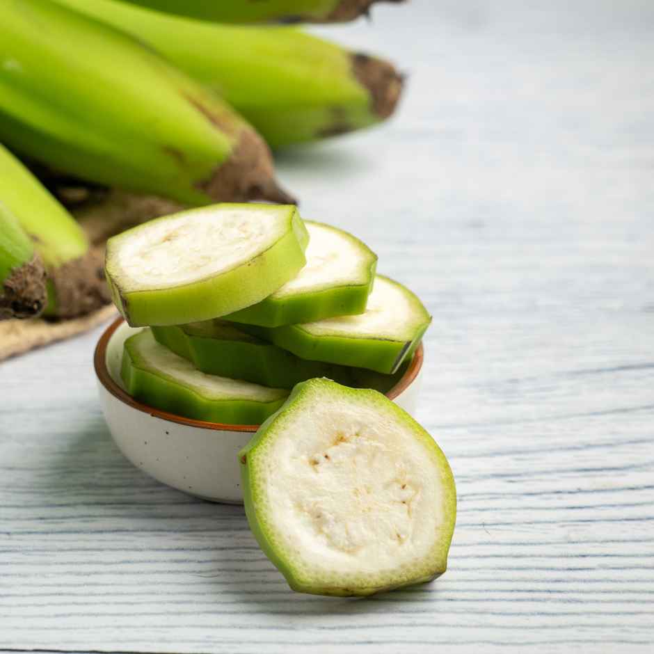 Banana Raw (Vazhaikaai)