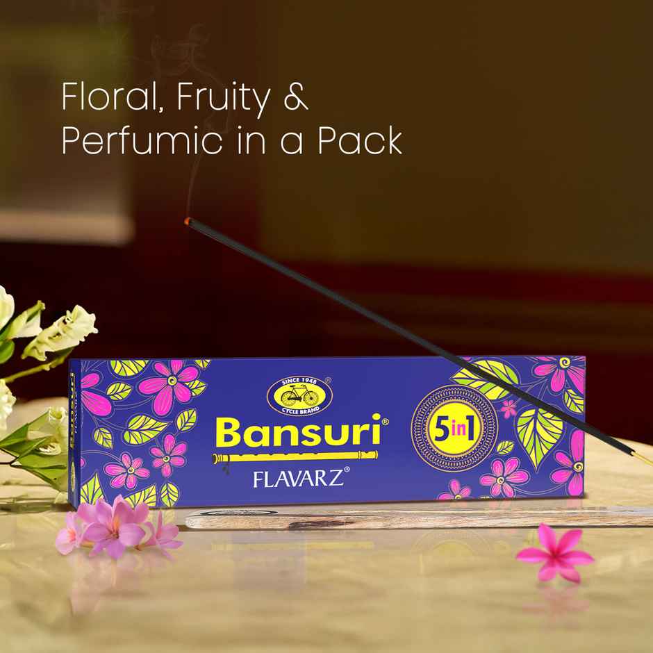 Cycle Bansuri 5 in 1 Agarbatti | From House of Cycle