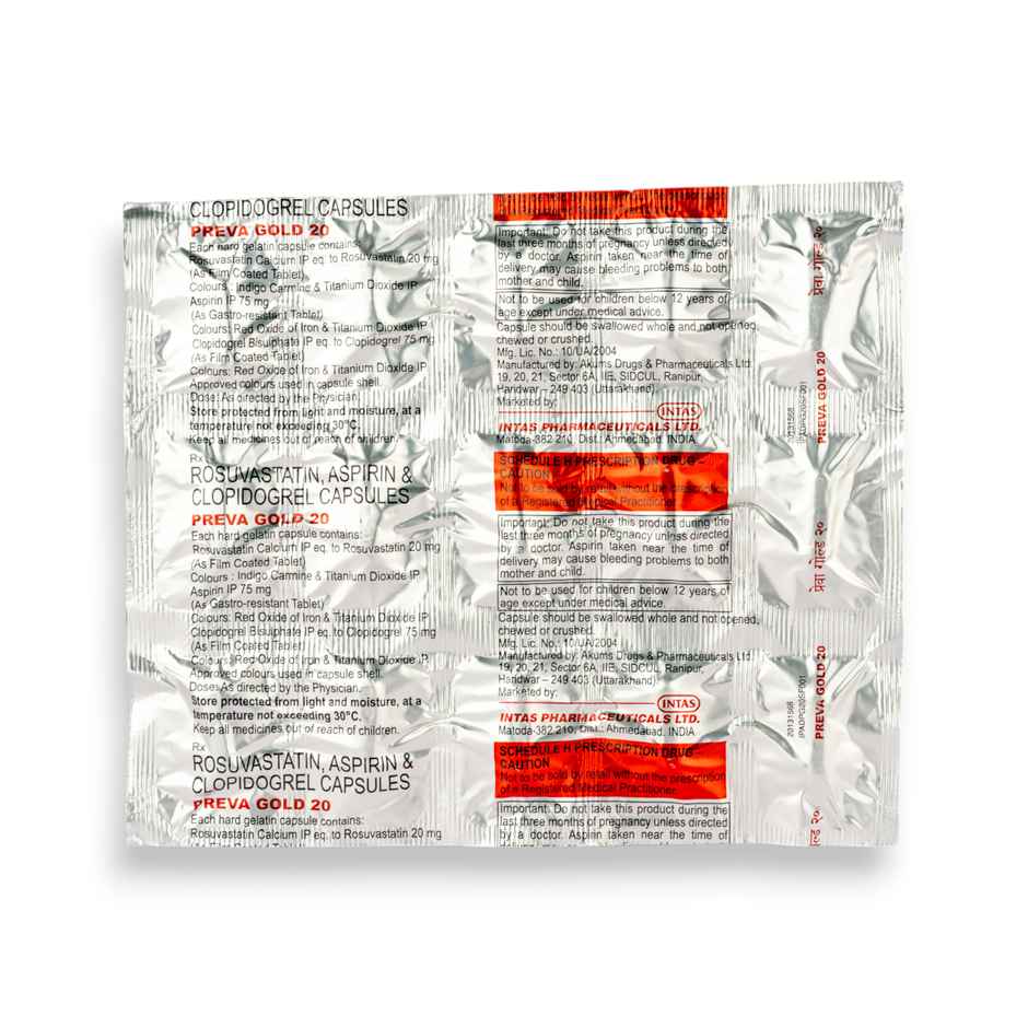 Preva Gold 20 Capsule