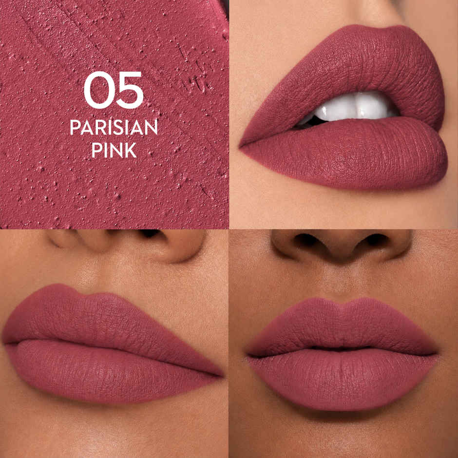 SUGAR Glide Peptide Serum Lipstick | 05 Parisian Pink