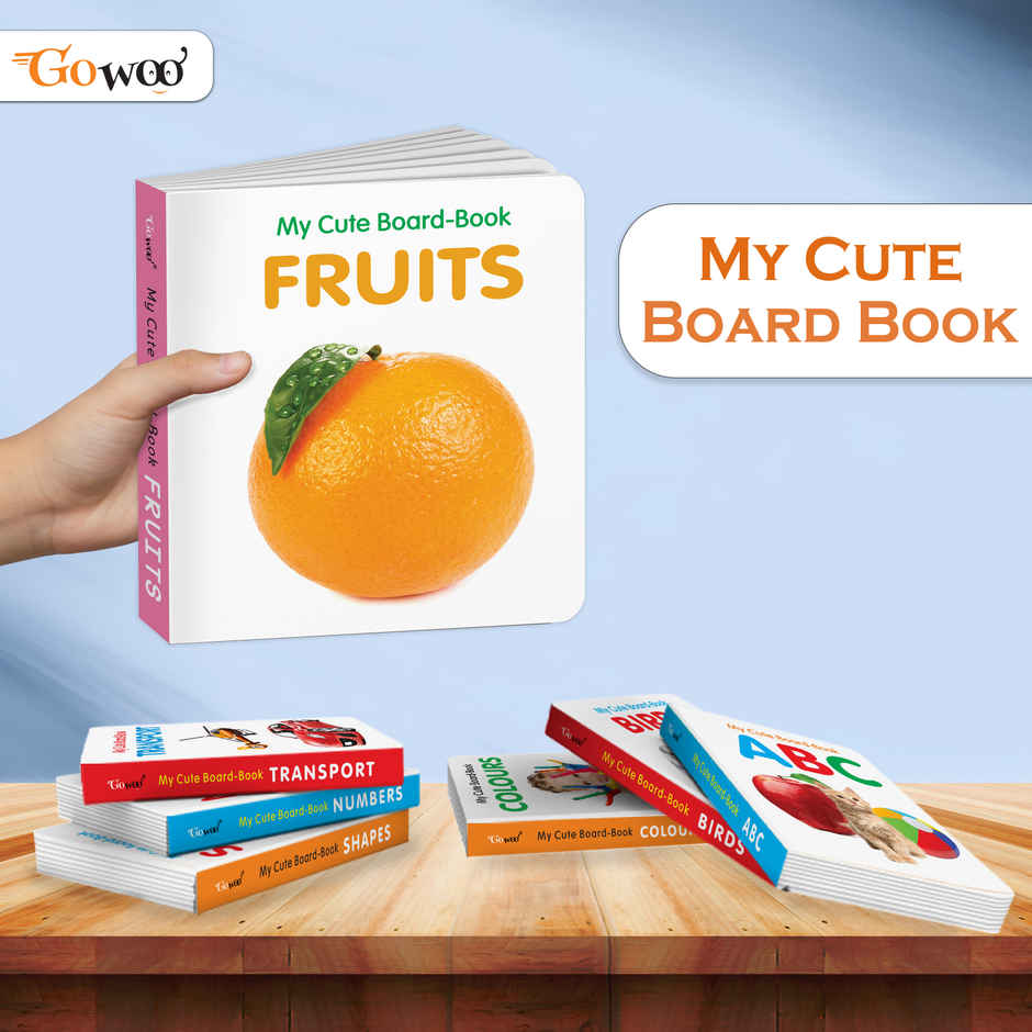 My Cute Board Book Fruits | Educational Picture Book | Learning Board Book for Children