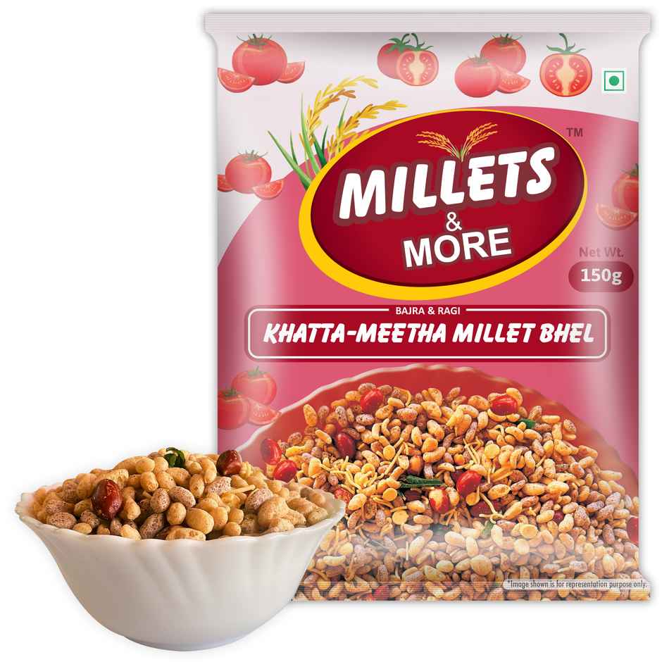 MILLETS & MORE Khatta Meetha Millet Bhel
