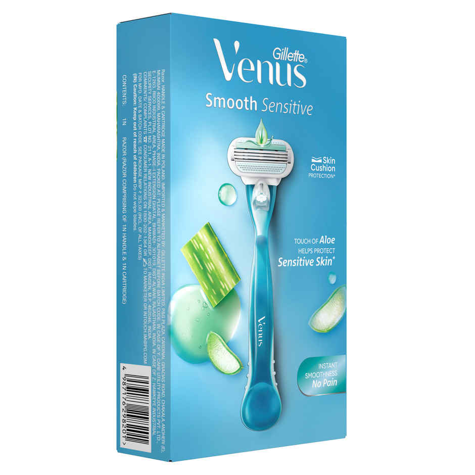 Gillette Venus Hair Removal Razor - With Aloe Vera