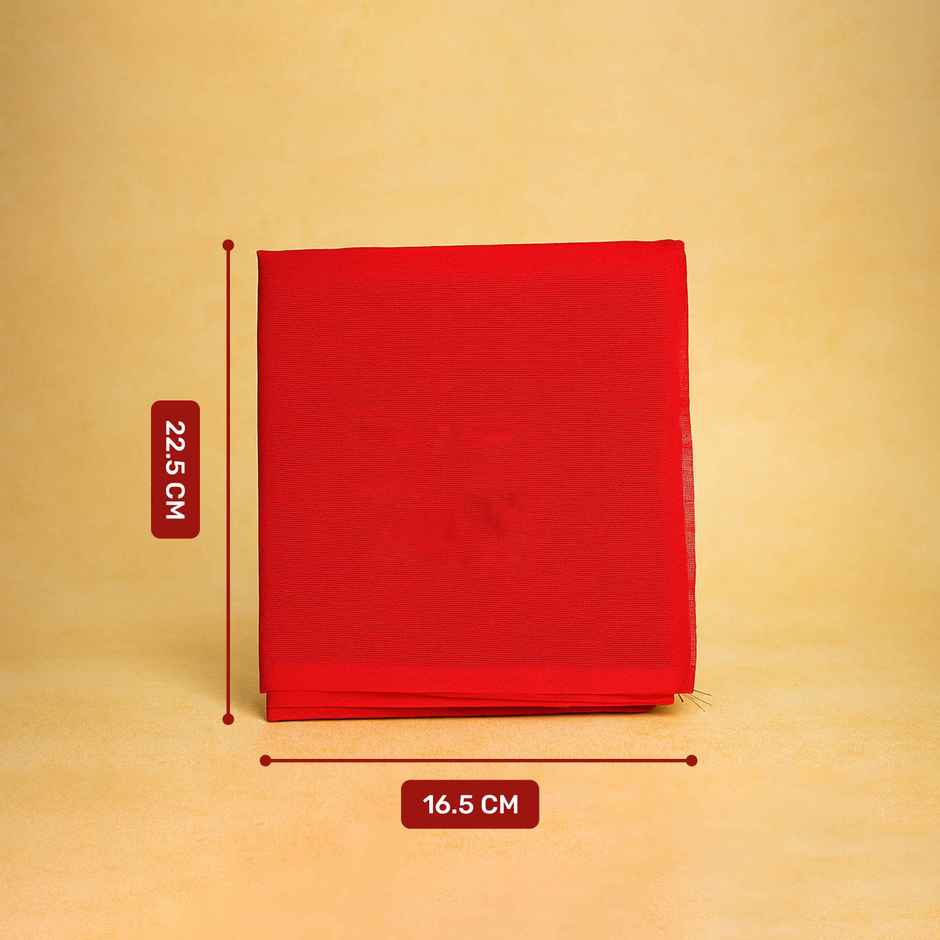 Svasti - Blouse Piece Red | Varalakshmi Special's