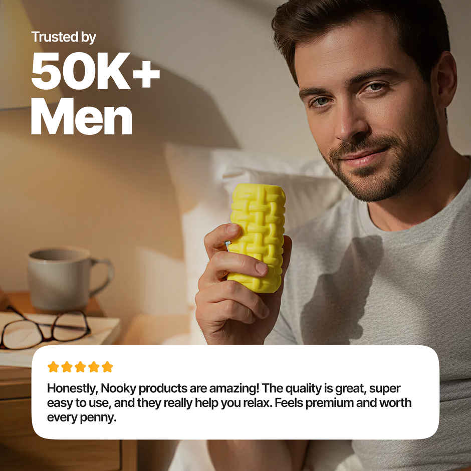 Nooky Moan 2 in 1 Intimacy Kit Mens Stroker and Aphrodisiac Chocolate