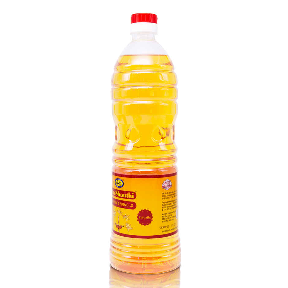 Om Shanthi Parijatha Puja Oil | Cycle