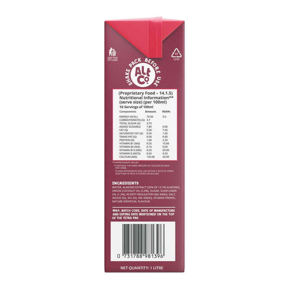 Alt Co. Almond Milk Combo