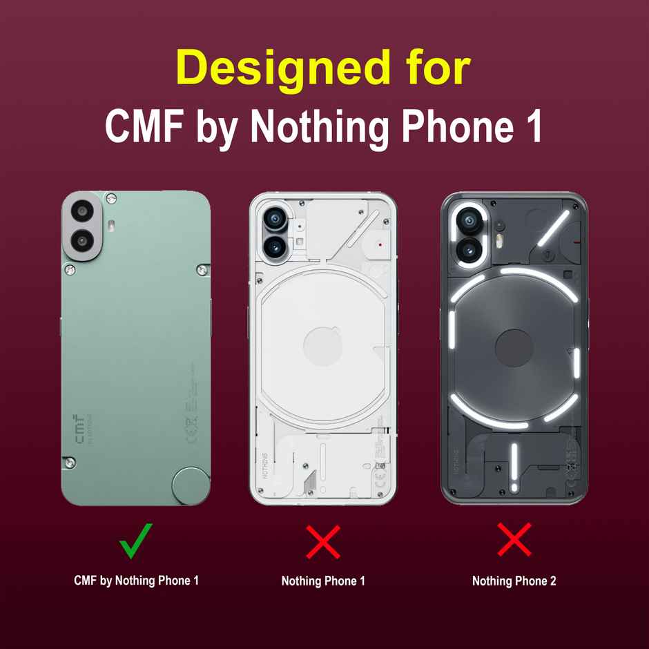 Zapcase Back Cover for CMF by Nothing Phone 1 | Magic-Plum