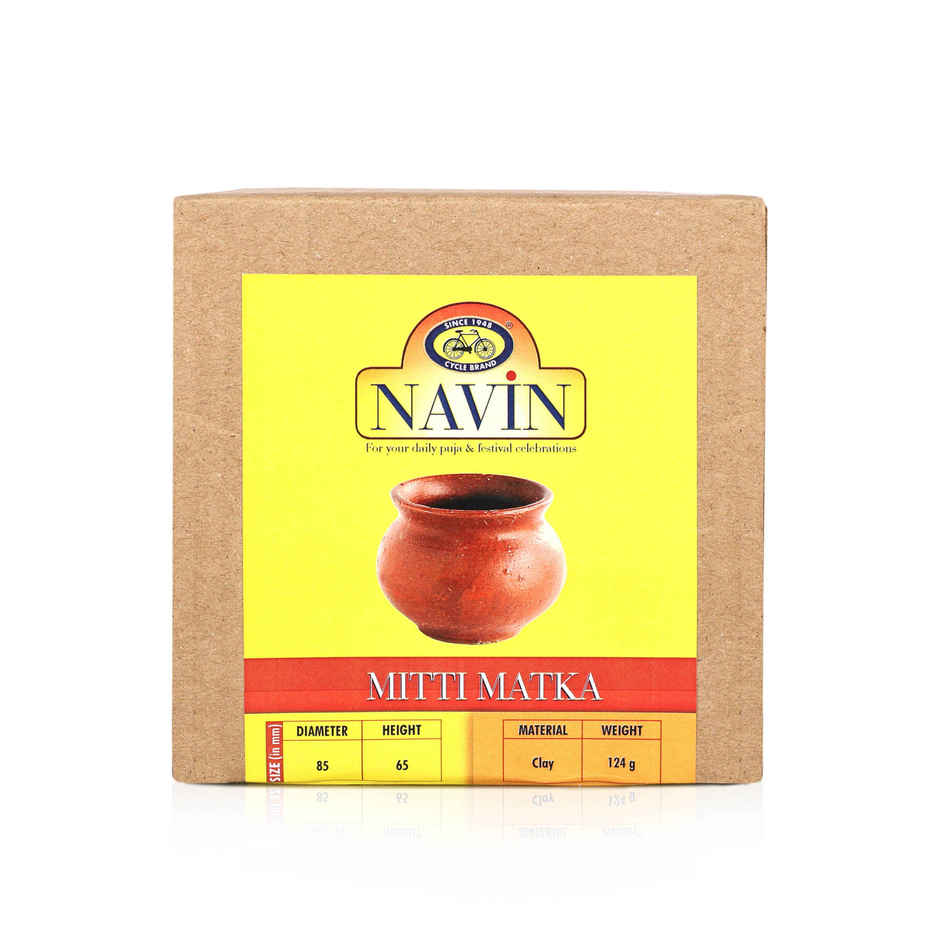 Mitti Matka | Eco-Friendly Clay Pot | Handcrafted Natural Terracotta | Cycle