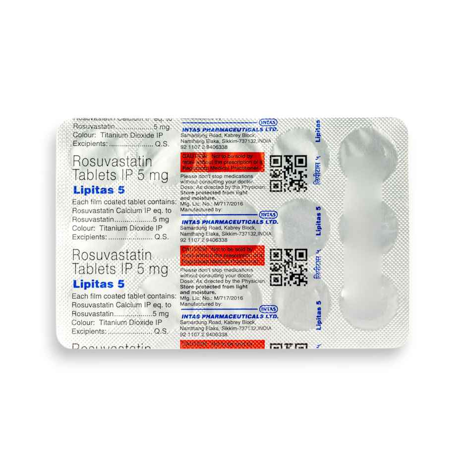 Lipitas 5 Tablet