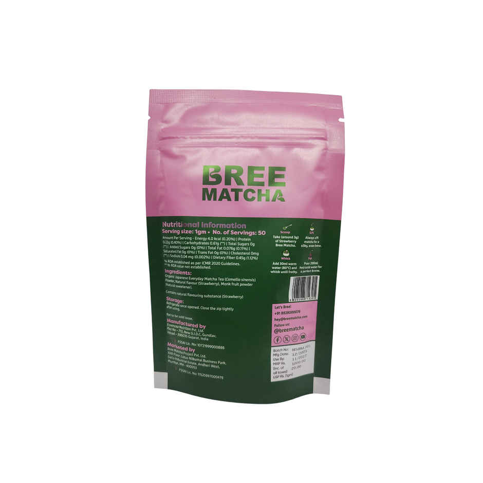 Bree Matcha Strawberry Matcha