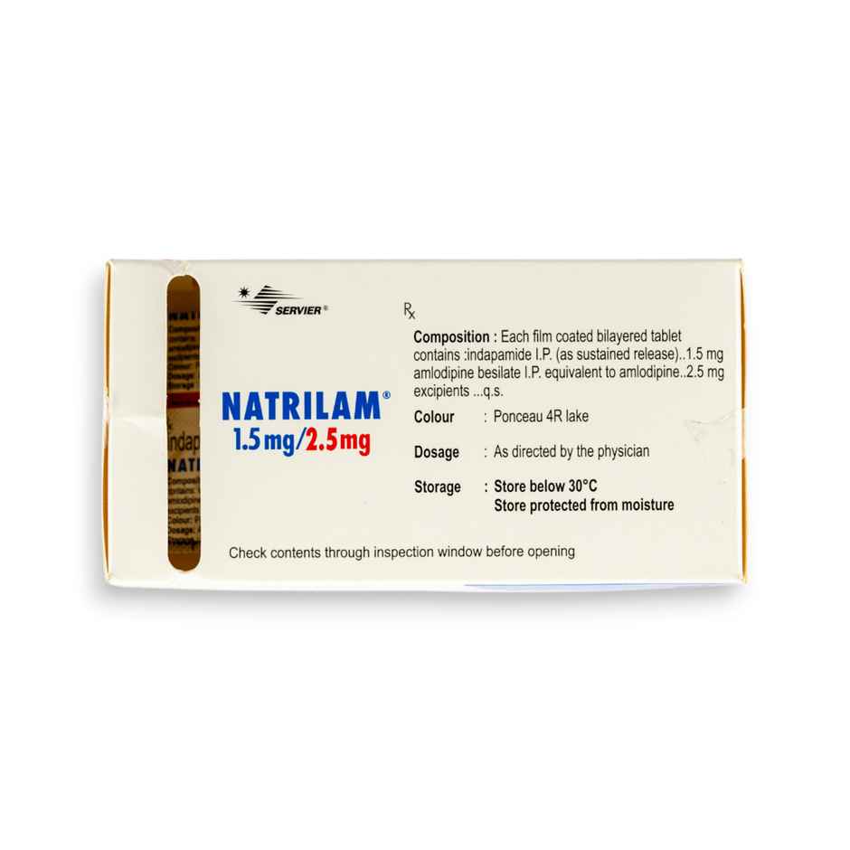 Natrilam 1.5mg/2.5mg Tablet SR