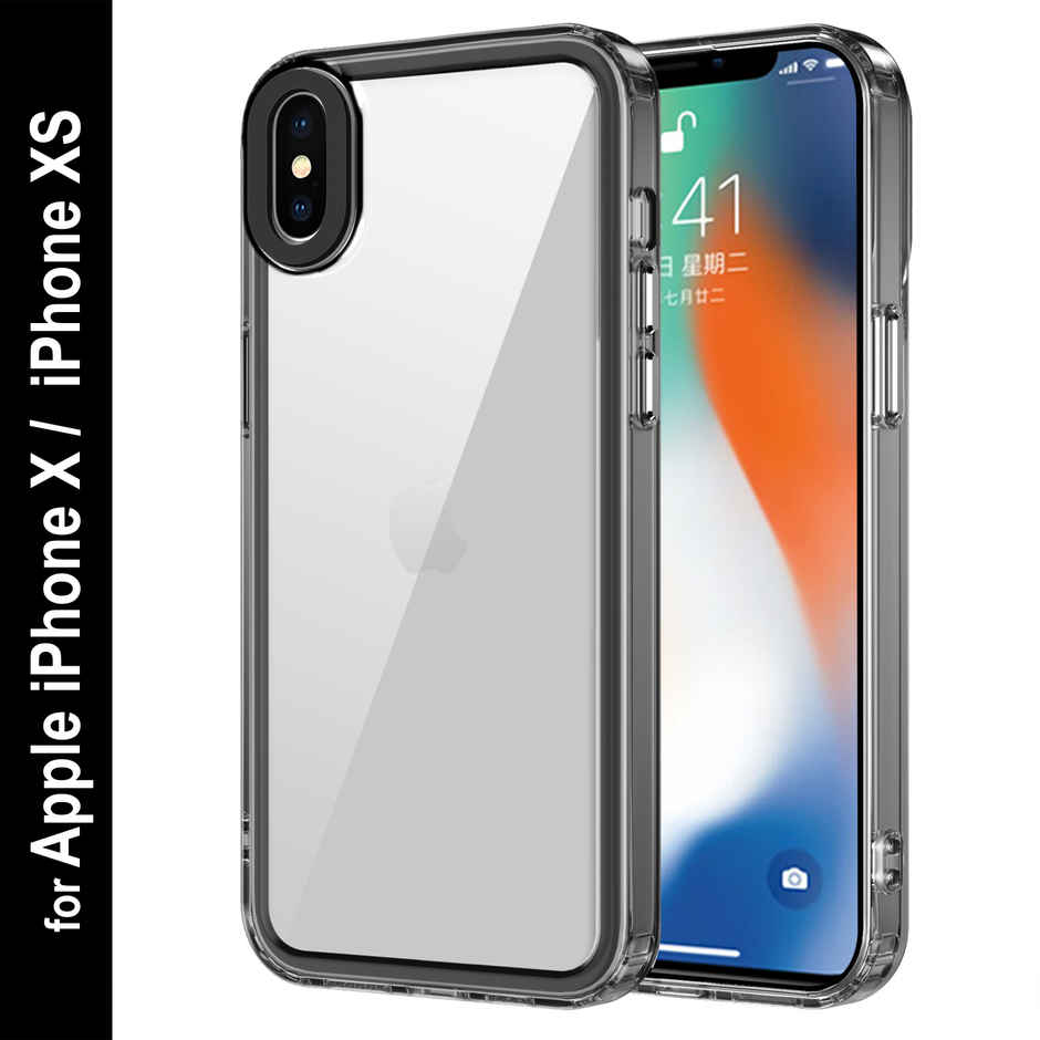 Zapcase Back Cover for Apple iPhonex| Space-Black