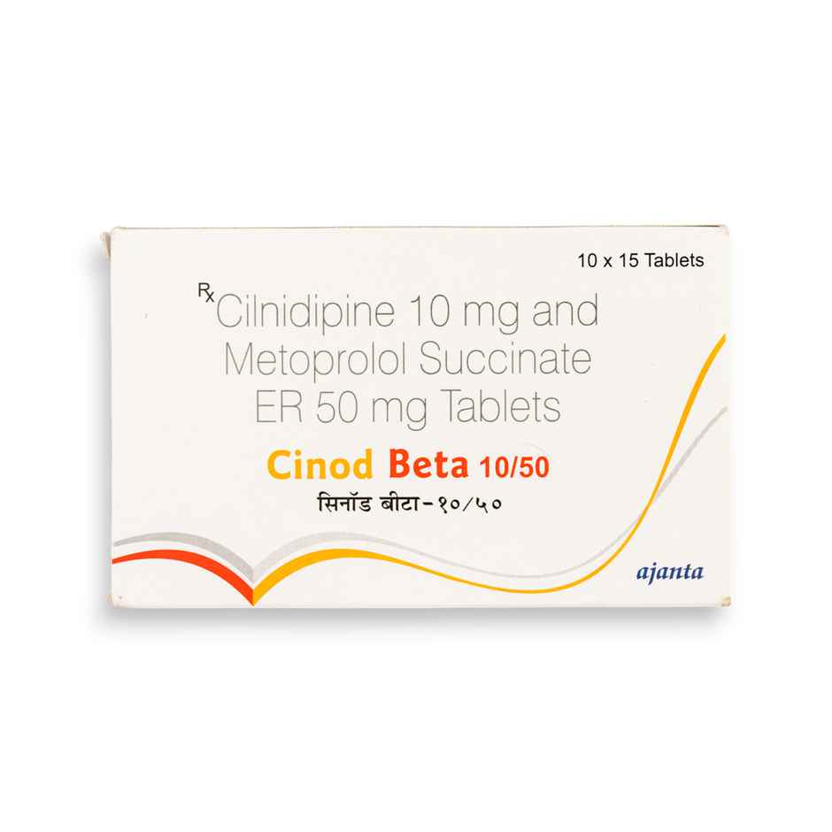 Cinod Beta 10/50 Tablet ER