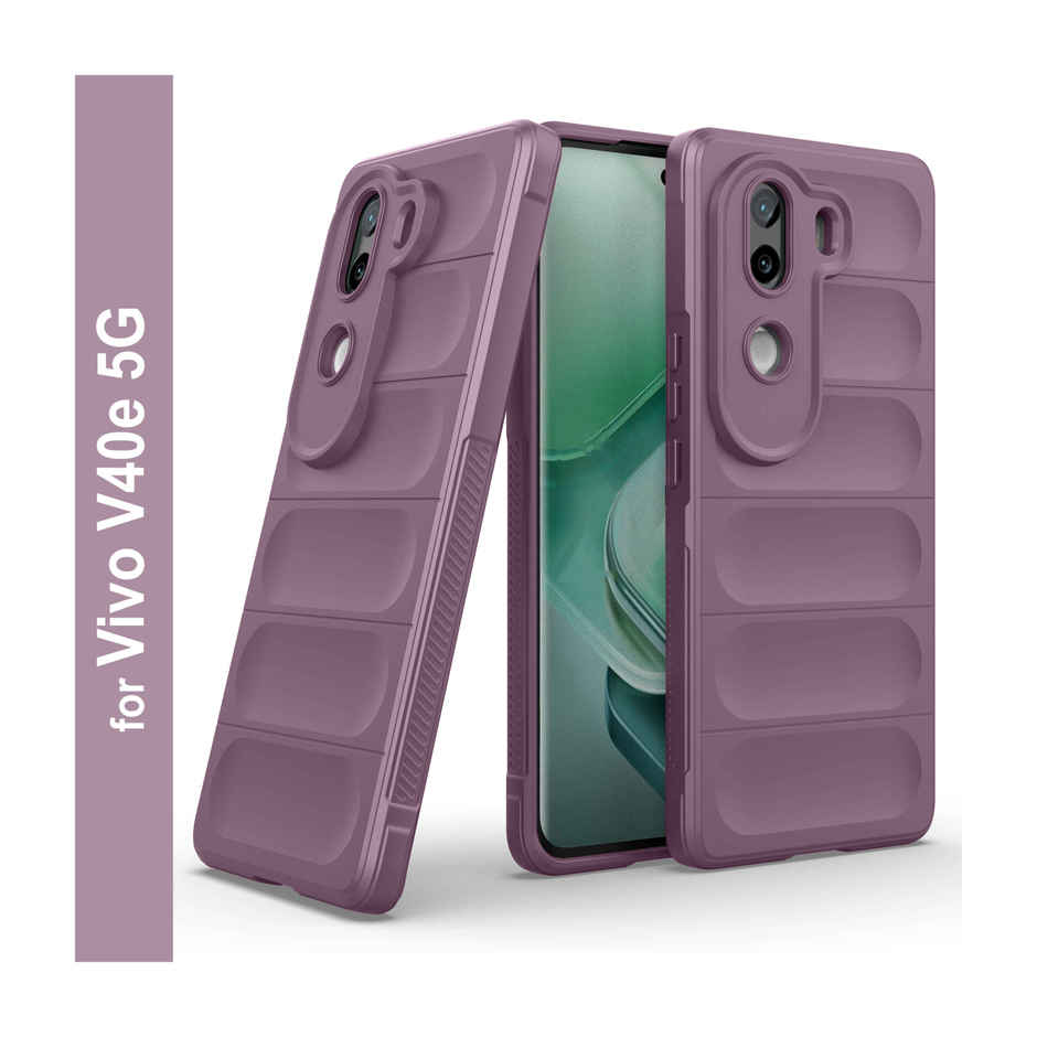 Zapcase Back Cover for Vivo V40e 5G | Magic-Lavender