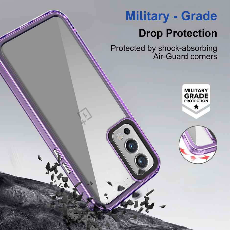 Zapcase Back Cover for OnePlus Nord 2 5G | Space-Purple
