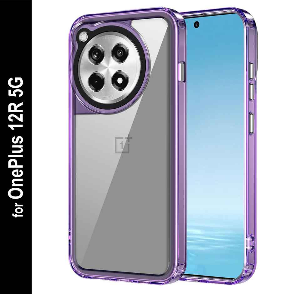 Zapcase Back Cover for OnePlus 12R 5G | Space-Purple