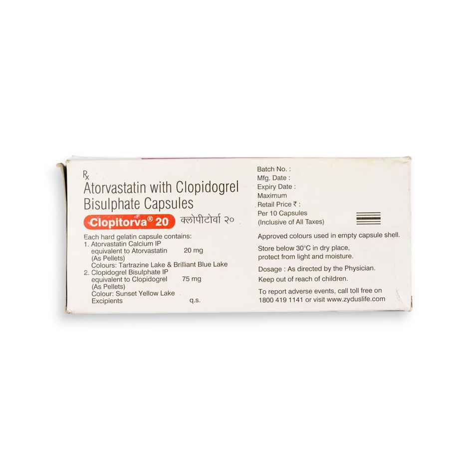 Clopitorva 20 Capsule
