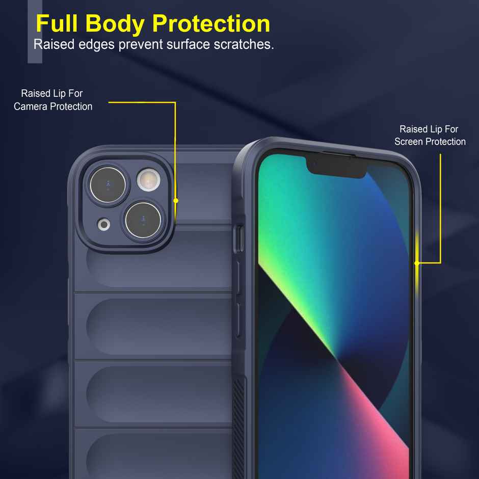 Zapcase Back Cover For Apple Iphone 13 (Magic-Sapphire)