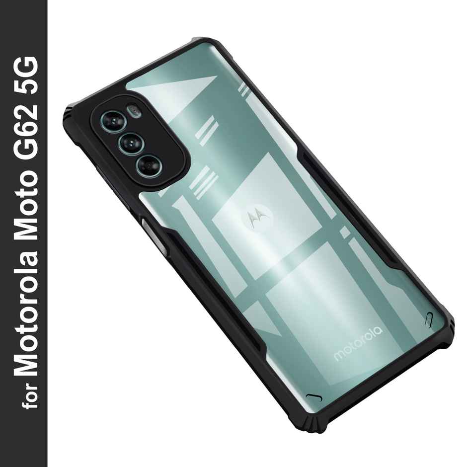 Zapcase Back Cover for Motorola G52 | Motorola G82 5G | Matte-Black