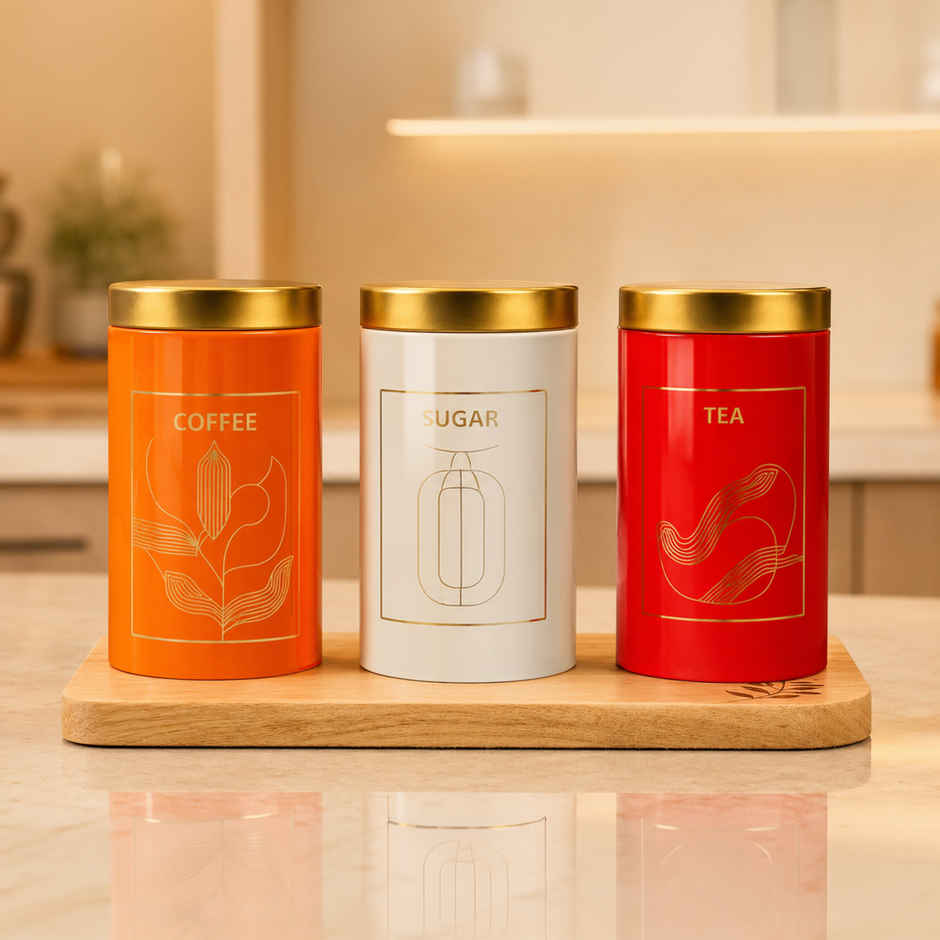 Birch & Co. Airtight Container - Tea Coffee Sugar