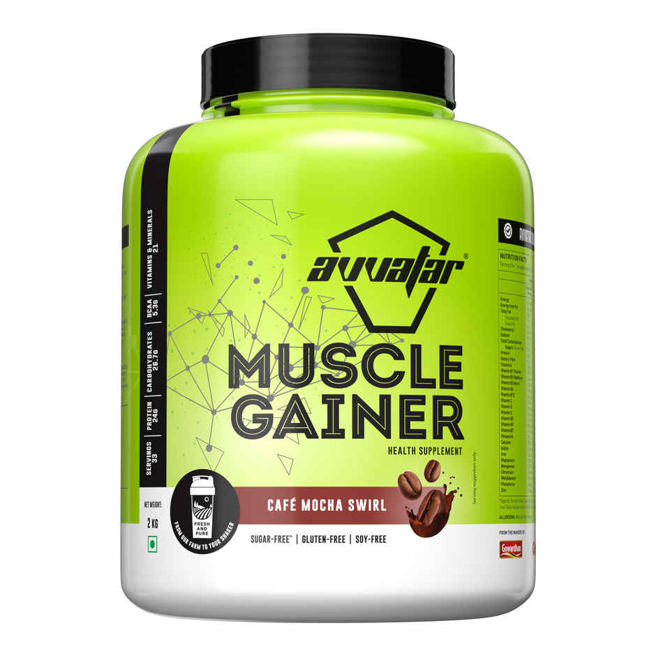 Avvatar Muscle Gainer Cafe Mocha