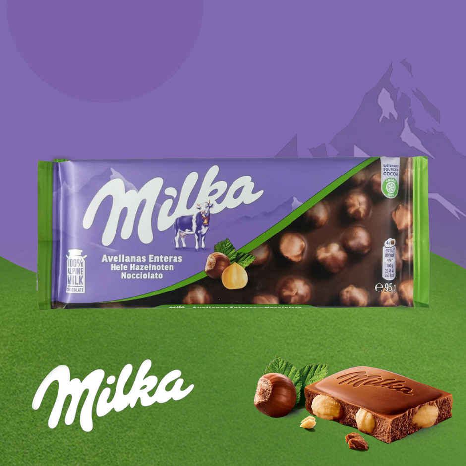 Milka Hazelnut Chocolate Pouch