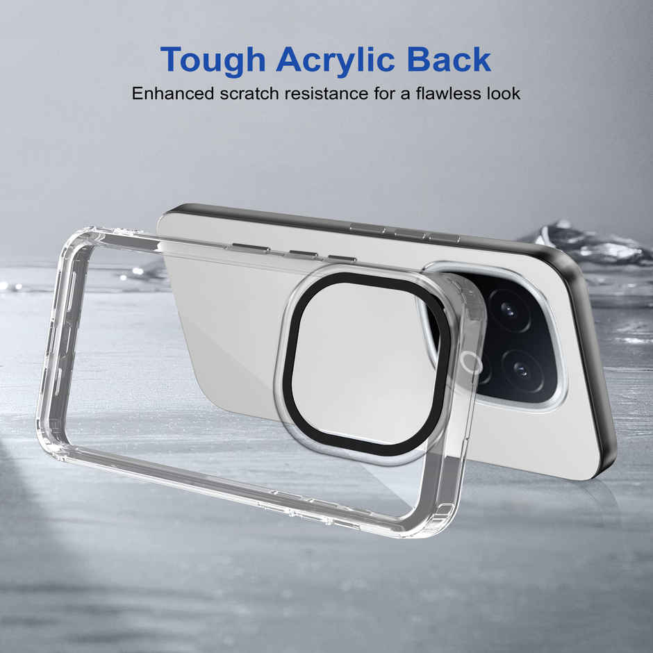 Zapcase Back Cover for iQOO 13 5G | Space-Clear