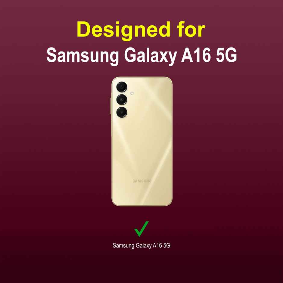 Zapcase Back Cover for Samsung Galaxy A16 5G | Magic-Plum