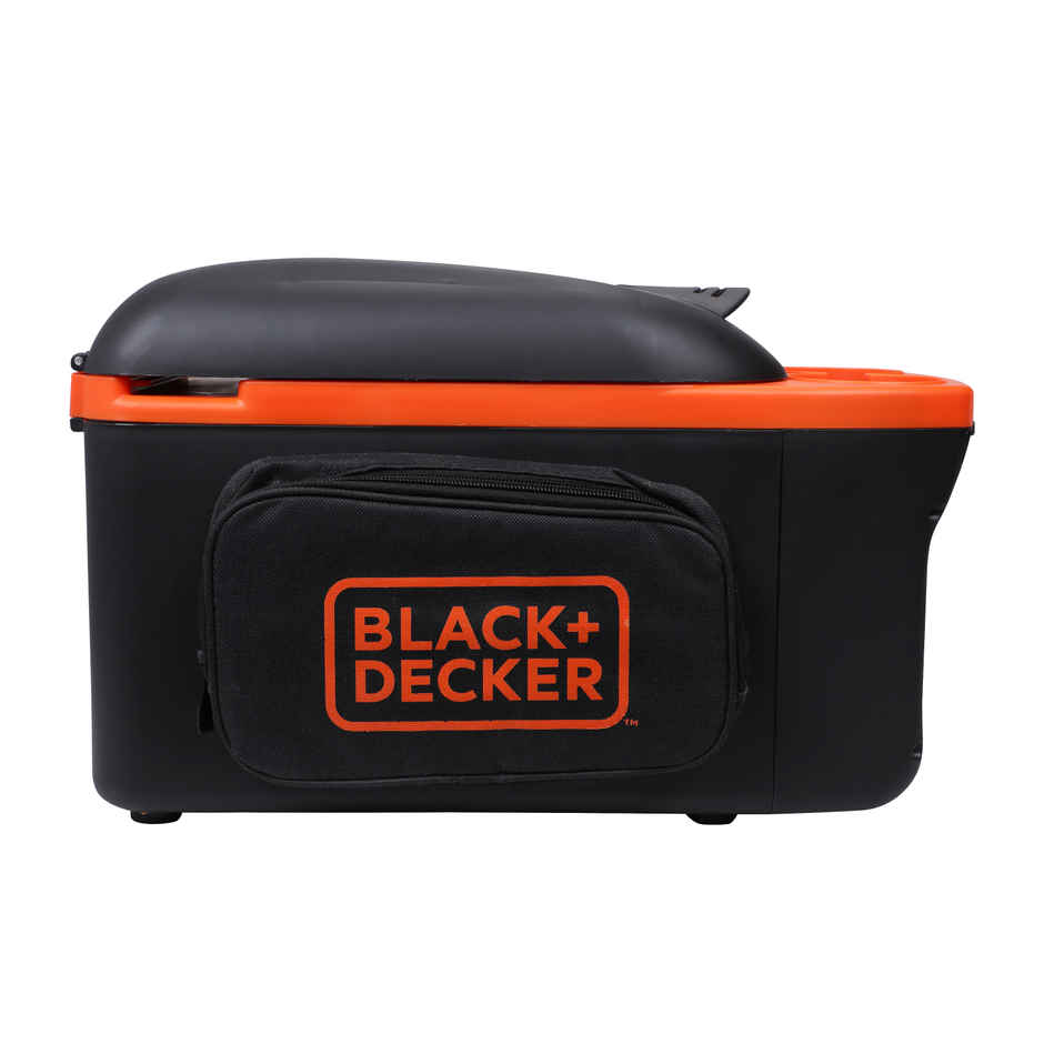 BLACK+DECKER BDC8-LA 12V DC 22V AC Thermoelectric Portable Beverage Cooler & Warmer, 8 Litres,Orange