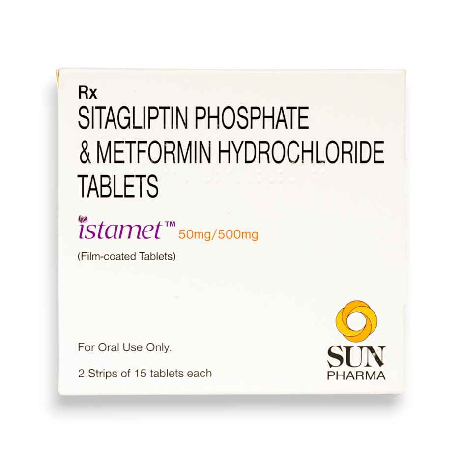 Istamet 50mg/500mg Tablet