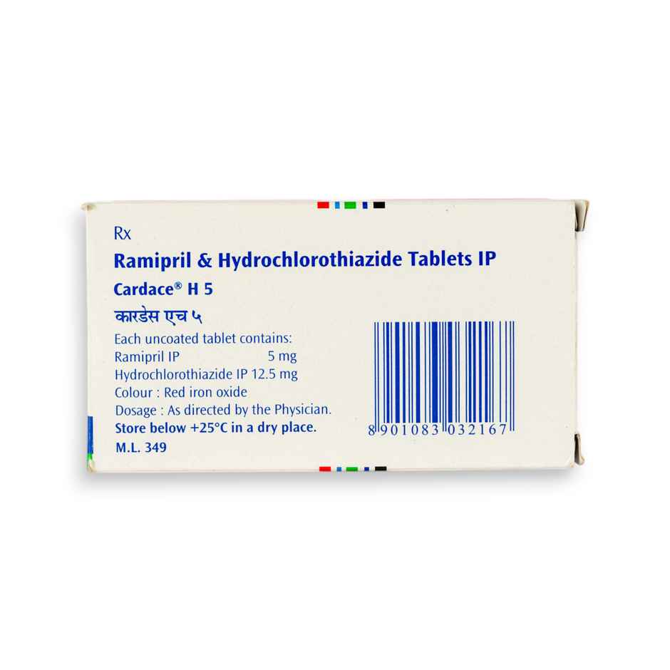 Cardace H 5 Tablet