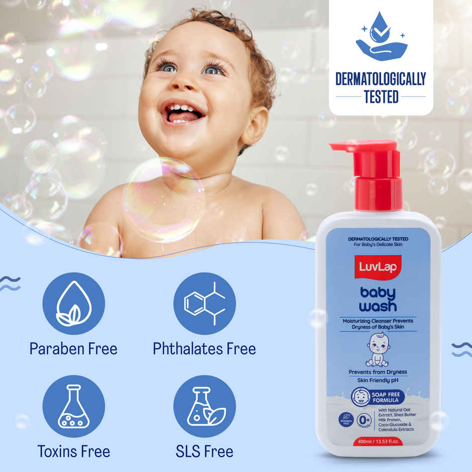 LuvLap Baby Wash
