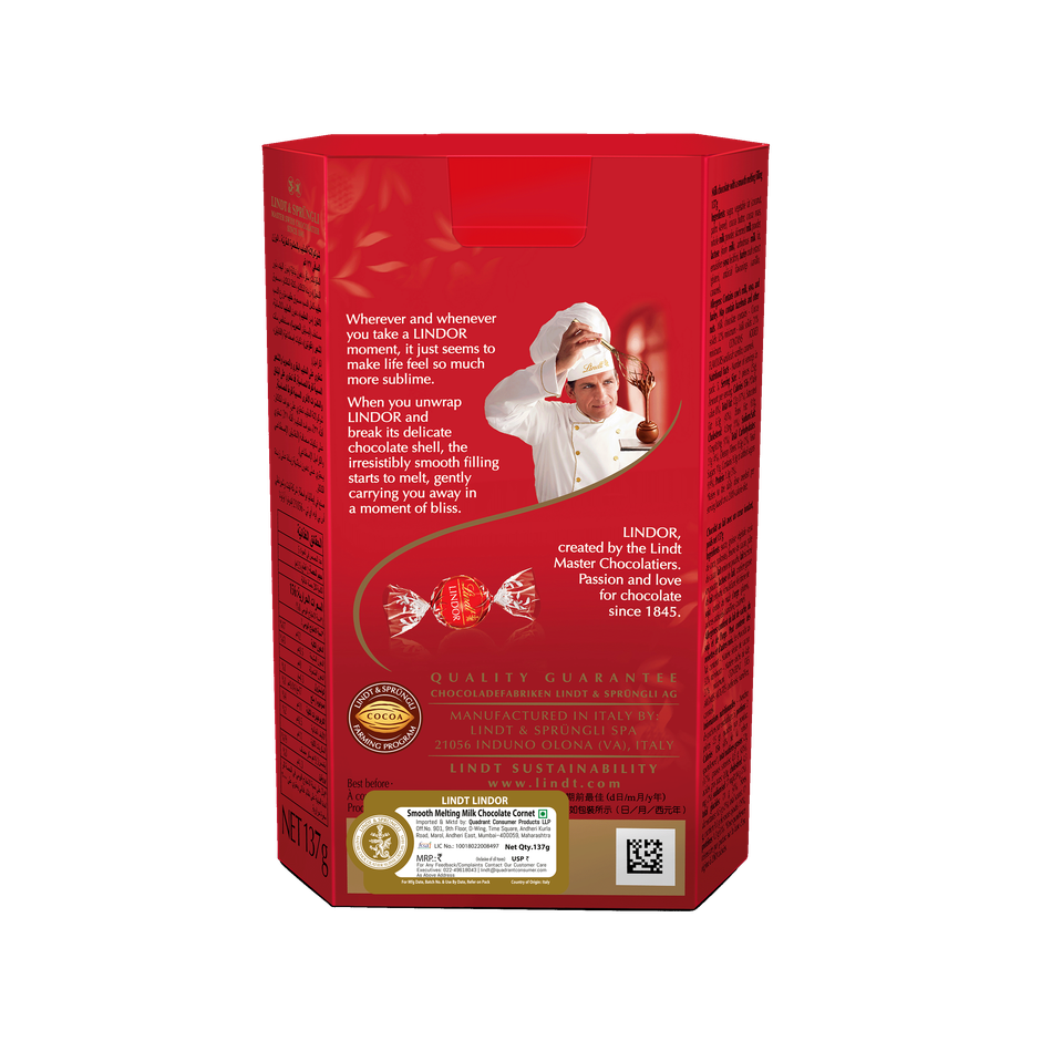 Lindt Lindor Milk Chocolate Truffles