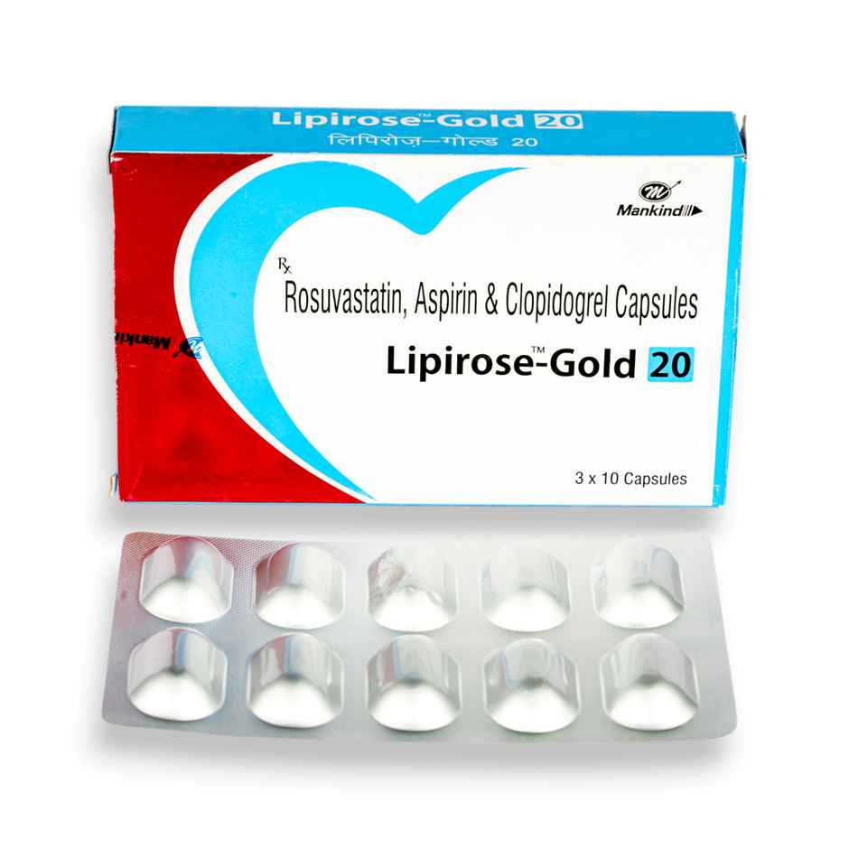 Lipirose-Gold 20 Capsule