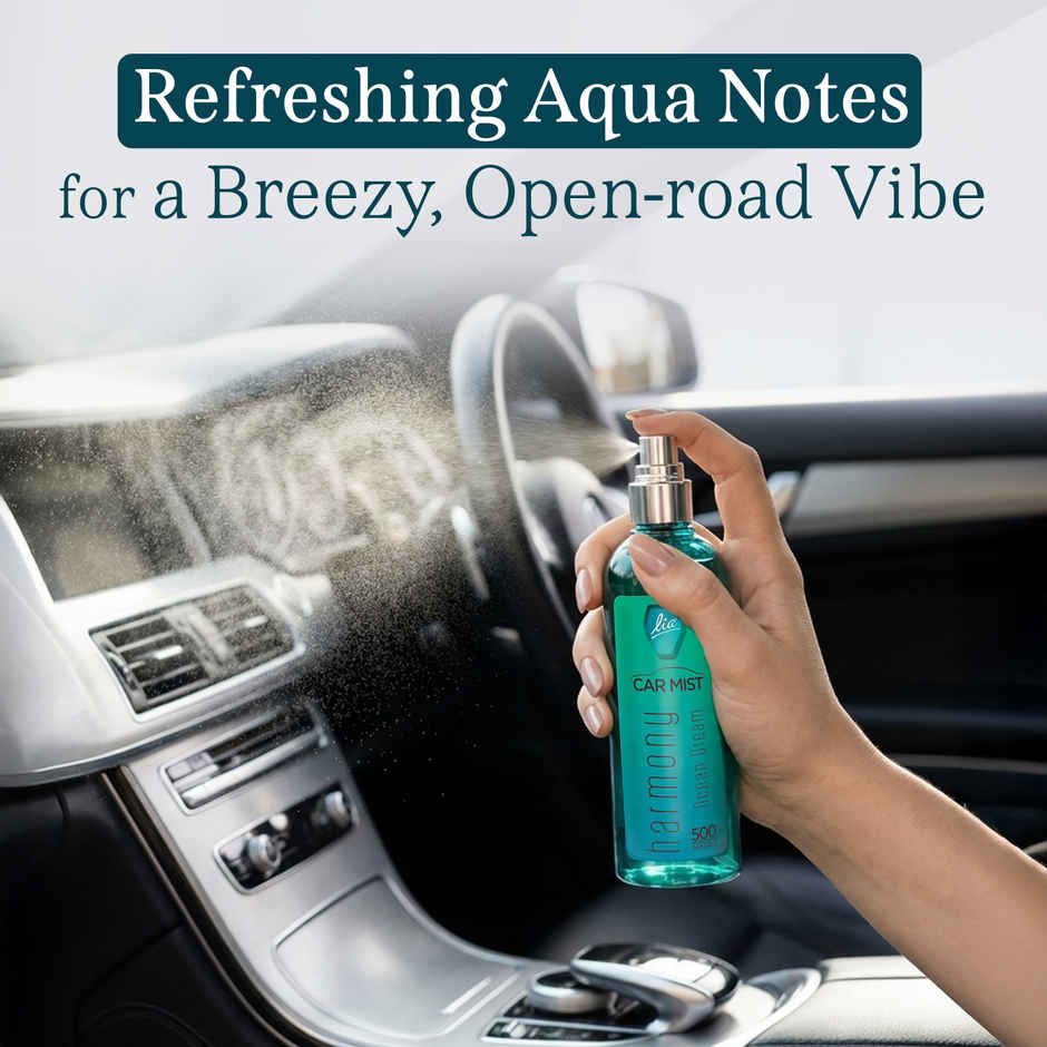 Lia Ocean Dream Car Mist/Spray | Long Lasting Air Freshener for Car | From House of Cycle
