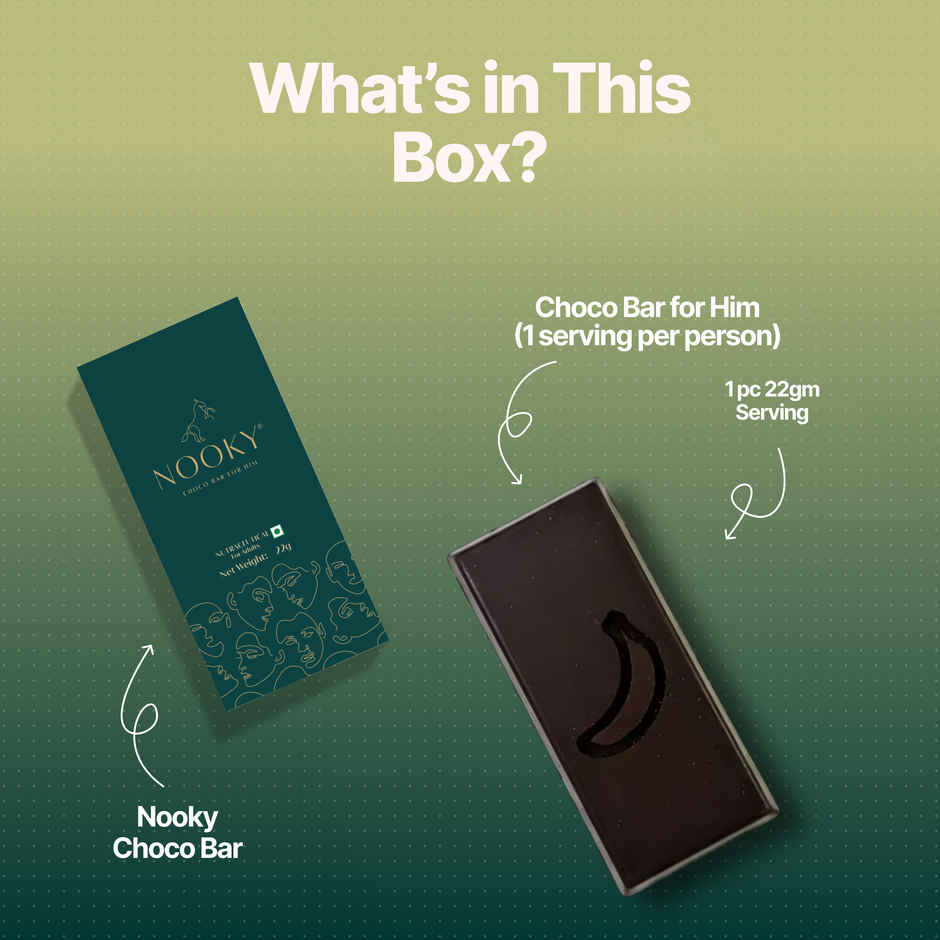 Nooky Him Aphrodisiac Intimacy Chocolate for Men