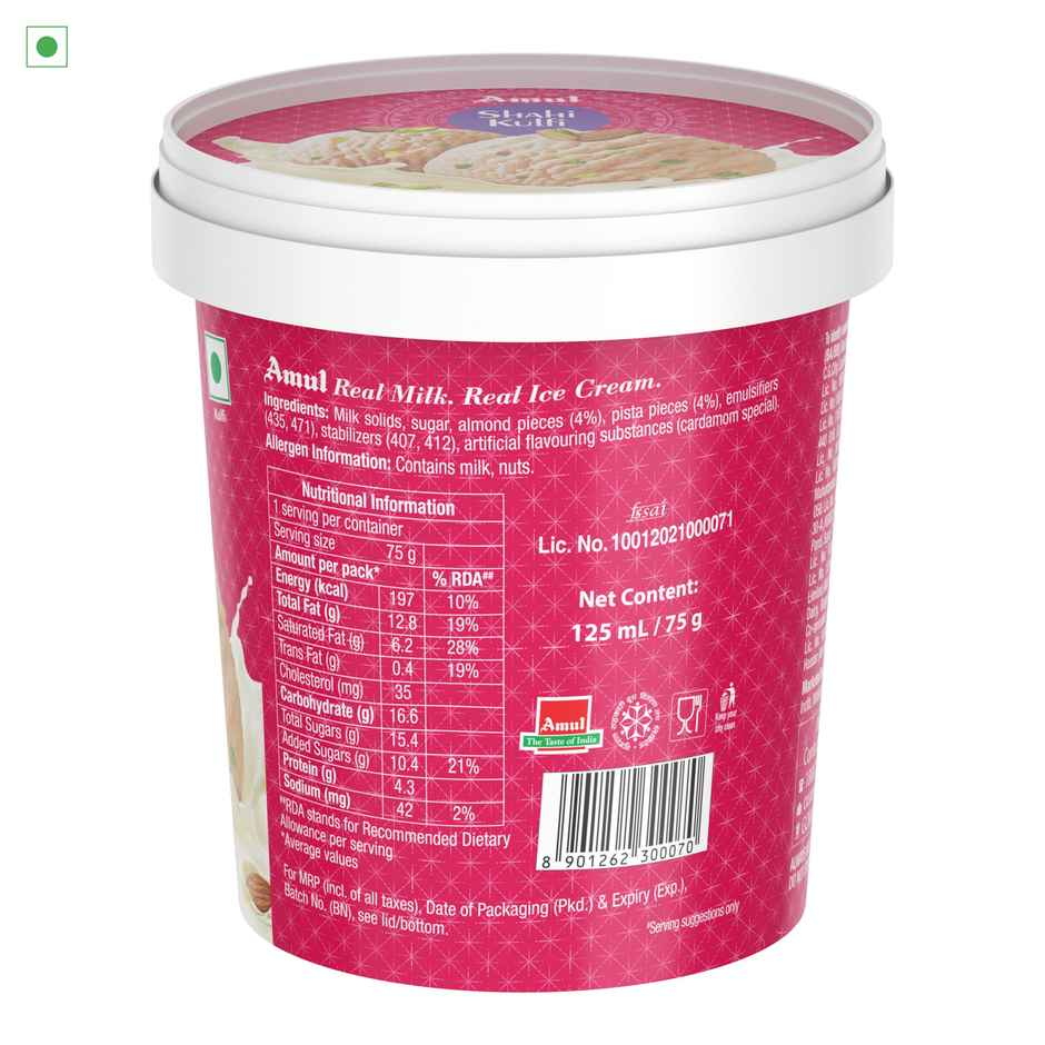 Amul Shahi Kulfi Ice Cream