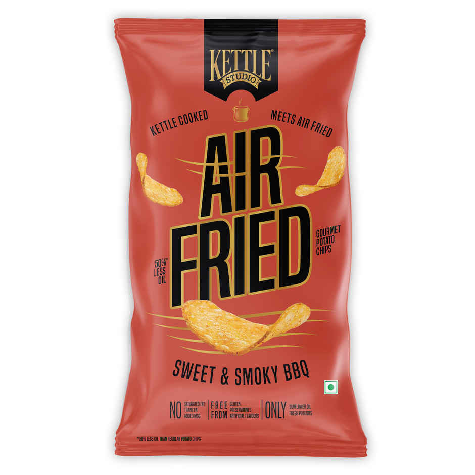 Kettle Studio Sweet & Smoky BBQ Air Fried Potato Chips