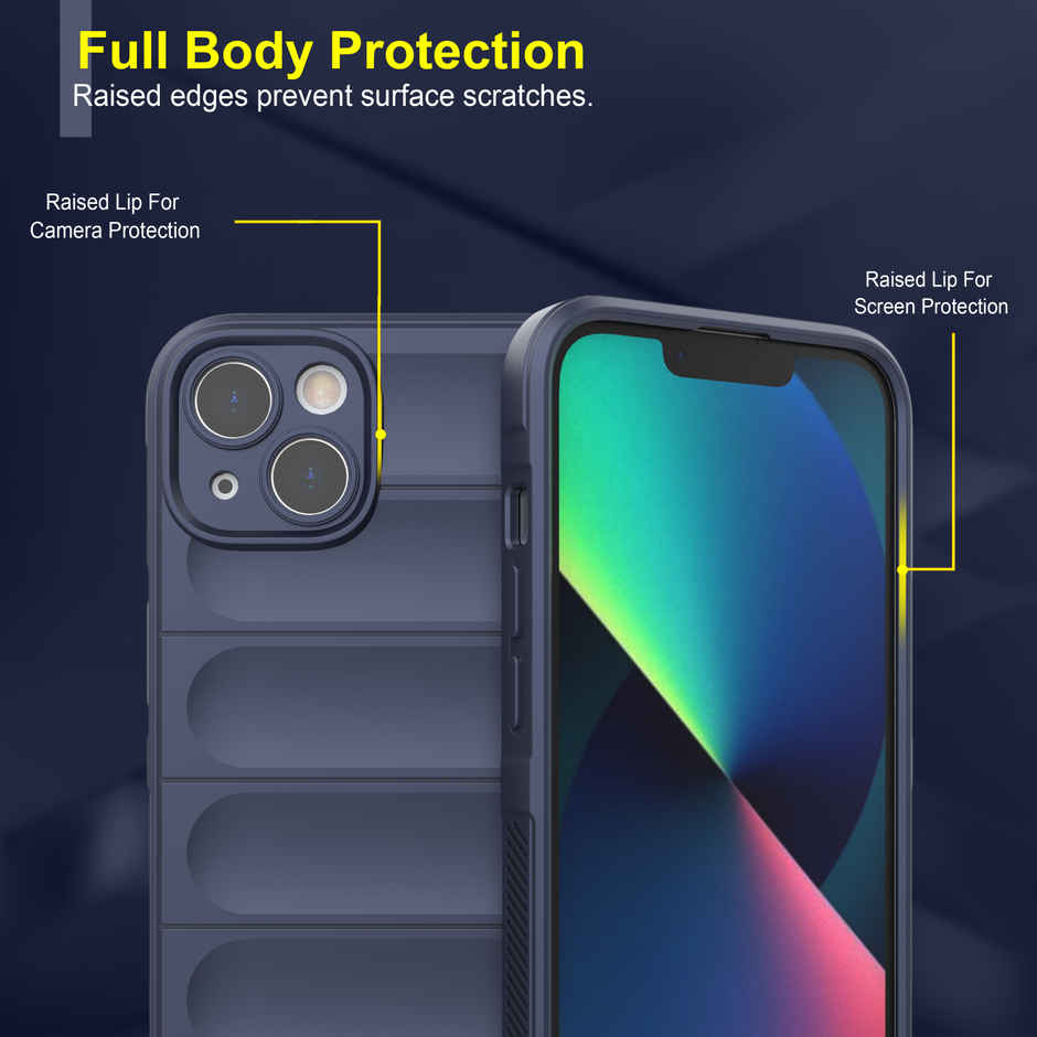 Zapcase Back Cover For Apple Iphone 13 (Magic-Sapphire)