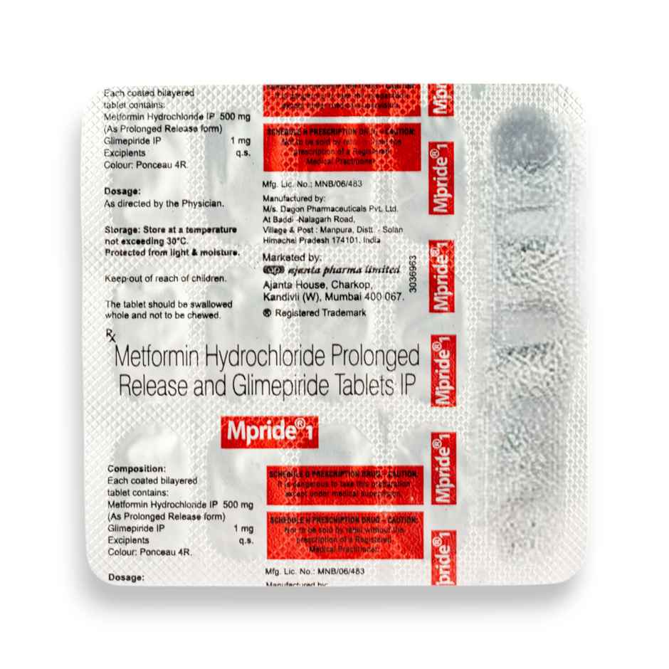 Mpride 1 Tablet PR