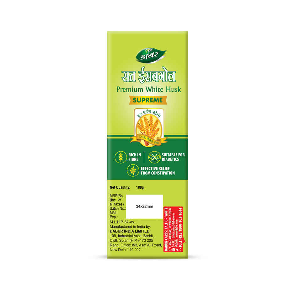 Dabur Sat Isabgol Powder 180g