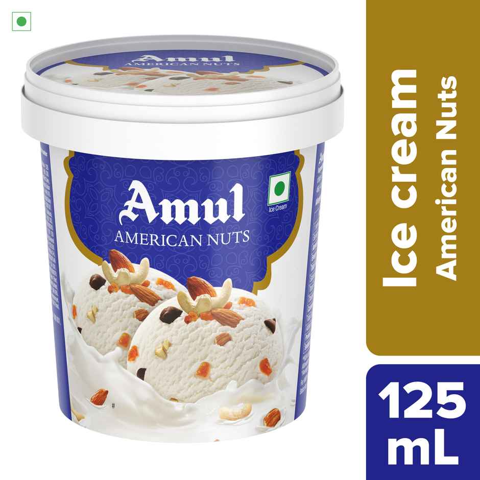 Amul American Nuts Ice Cream Cup Combo 