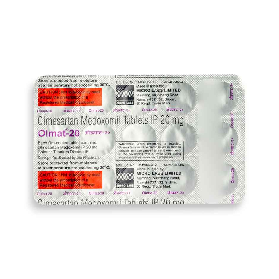 Olmat-20 Tablet