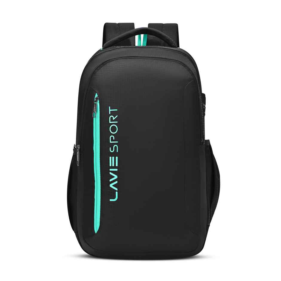 Lavie Sport Unisex Maverick 35 L Laptop Backpack| Fits Upto 15 Inch Laptop | Black