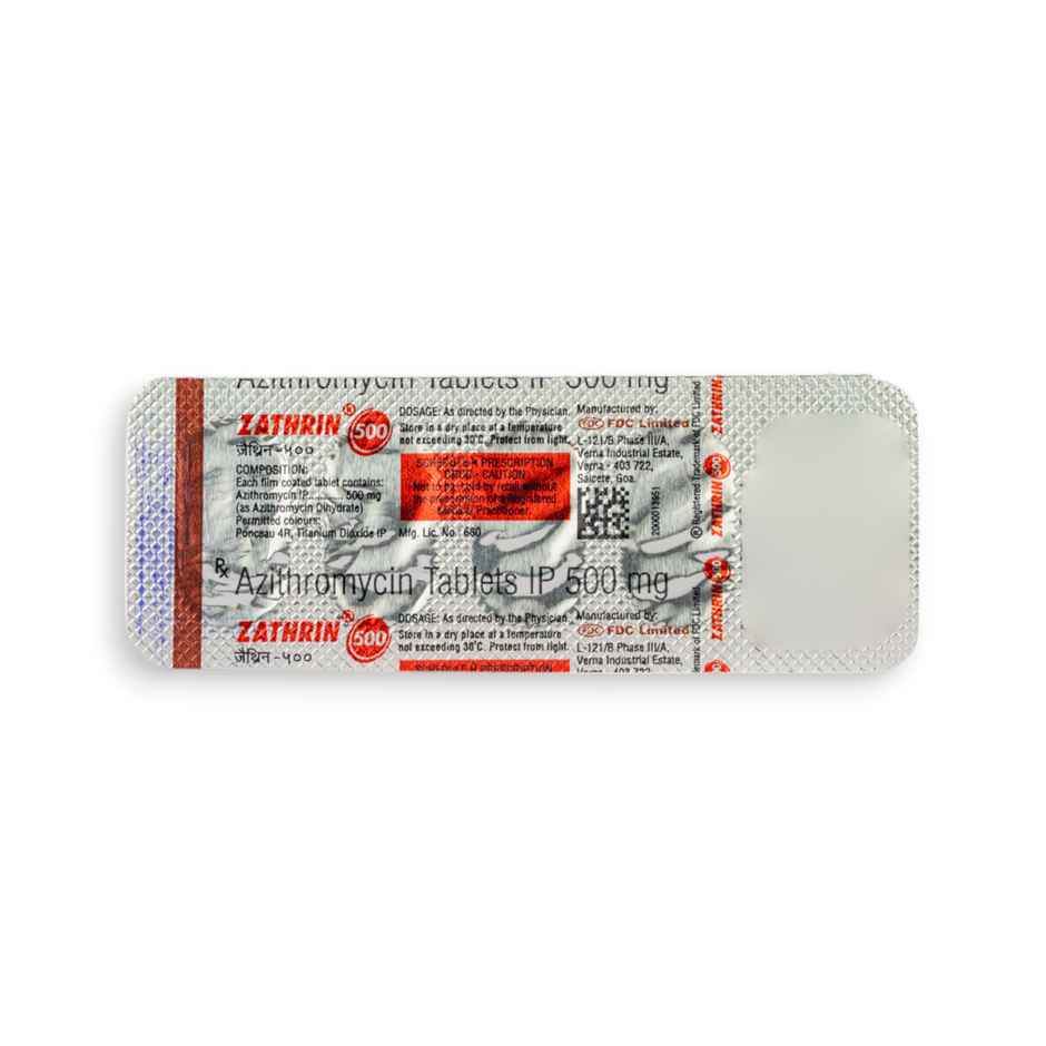 Zathrin 500 Tablet