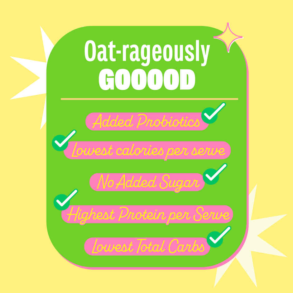 Yogabar 26g High Protein Oats| Kesar Pista Kulfi | No Refined Sugar