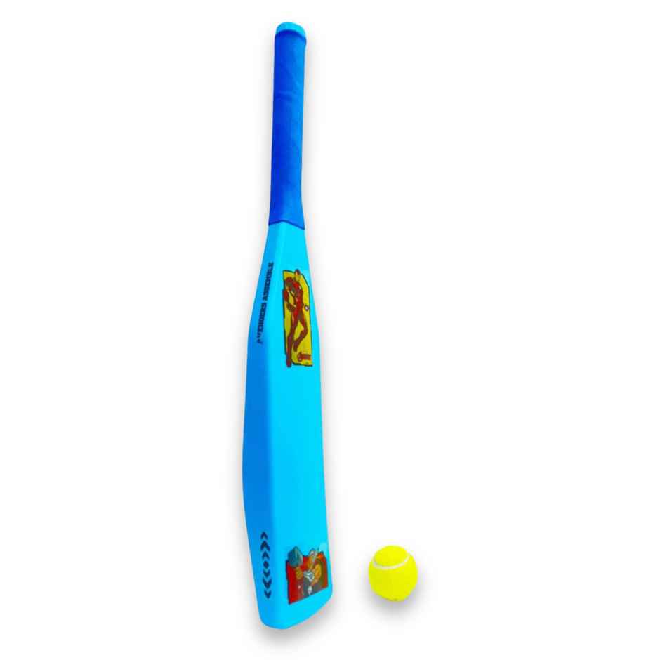 Kriiddaank Avenger Master Blaster - Cricket Bat & Ball Set with Marvel Avengers Graphics 3+ Years